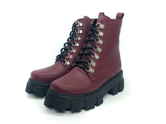 Imagen de Botas Plataformas #500  Vinipiel Vino