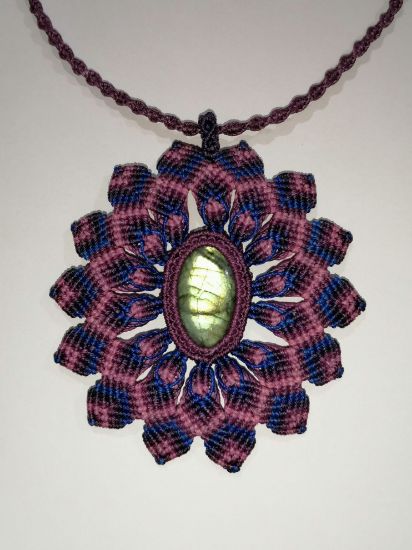 Imagen de Mandala con labradorita 