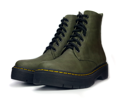 Imagen de Botas #013 Vinipiel Verde