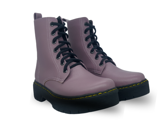 Imagen de Botas #013 Vinipiel Lila