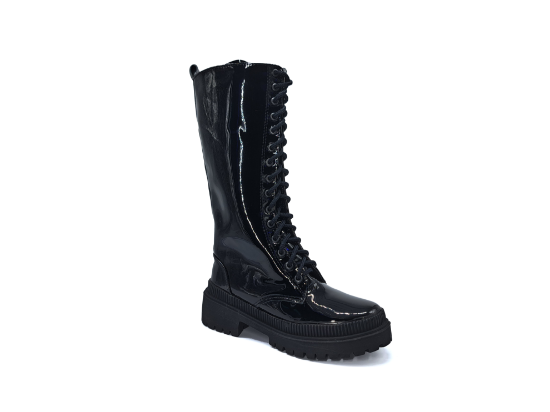 Imagen de Botas Largas #903 Charol Negro