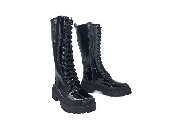 Imagen de Botas Largas #903 Charol Negro