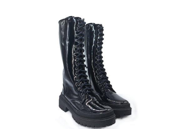 Imagen de Botas Largas #903 Charol Negro