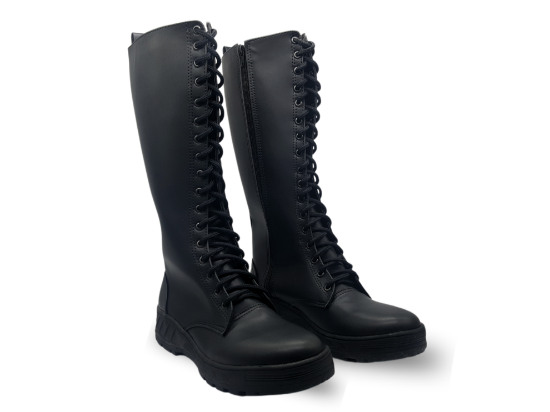 Imagen de Botas largas #903 Vinipiel Negro Talla Grande 