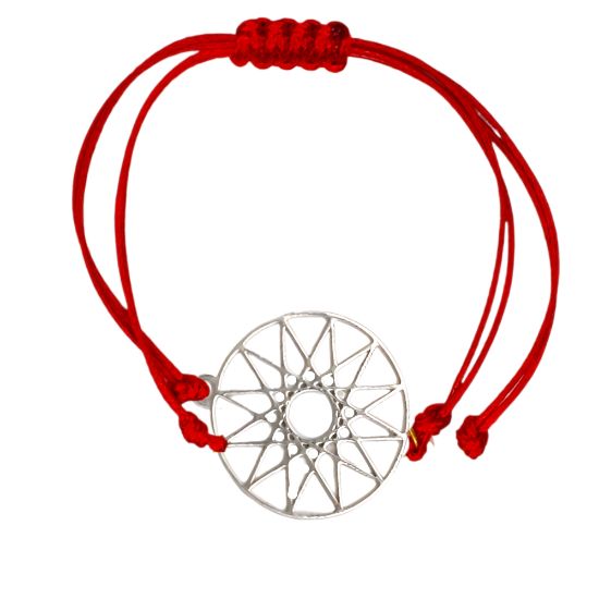 Imagen de Estrella de 12 Picos o Estrella de Dios Poderoso Simbolo de Protección Dije Curado e Intensionado de Acero Inoxidable x1est