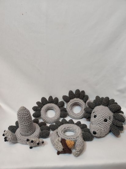 Imagen de Amigurumi Juego didáctico forma de erizo