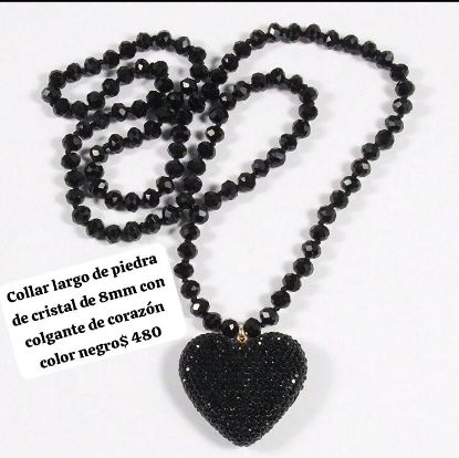 Imagen de Audy Joyas Collar de piedra de cristal 