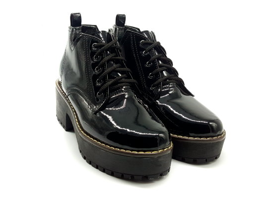 Imagen de Botines #333 Charol Negro
