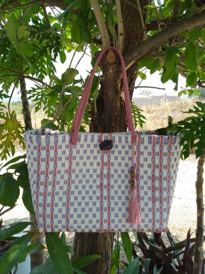 Imagen de Bolsa Artesanal de Toquilla 