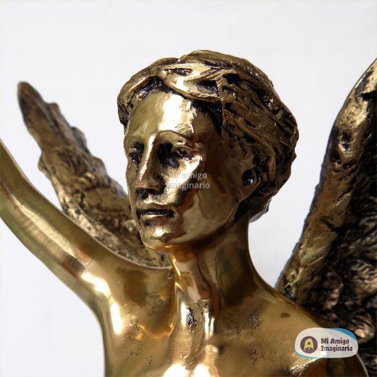 Imagen de Figura Ángel De La Independencia Metal CDMX México Df 44cm