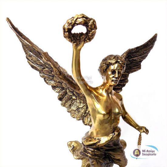 Imagen de Figura Ángel De La Independencia Metal CDMX México Df 44cm