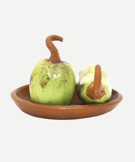 Imagen de Juego de calabazas, alfarería bruñida de  Zinapécuaro, Michoacán