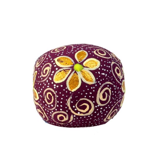 Imagen de Cráneo mini flor amarilla