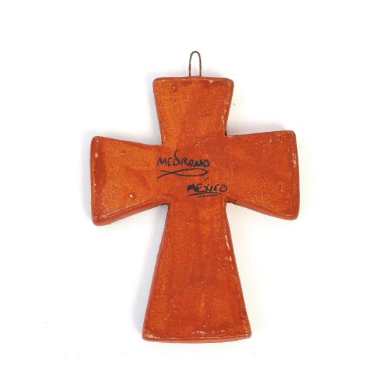 Imagen de Cruz hojas amarillas