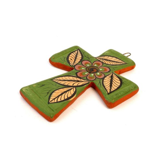 Imagen de Cruz hojas amarillas