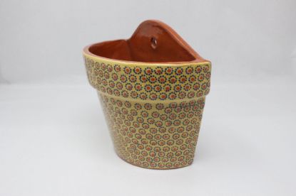 Imagen de Maceta de barro capulineada