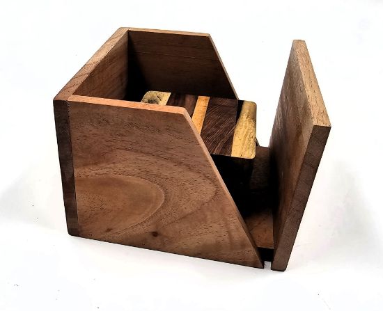 Imagen de Juego de 6 posavasos maderas Tropicales