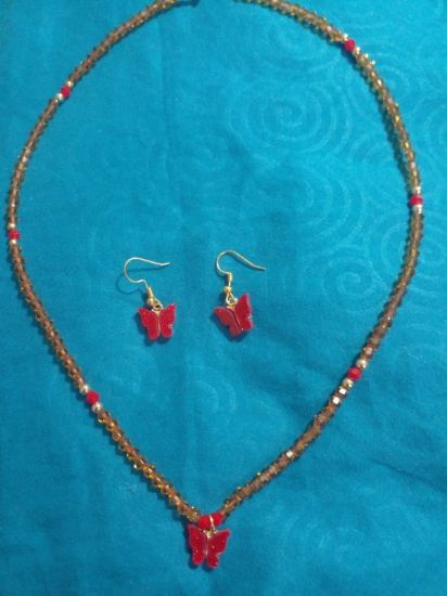 Imagen de Juego de Collar y Aretes