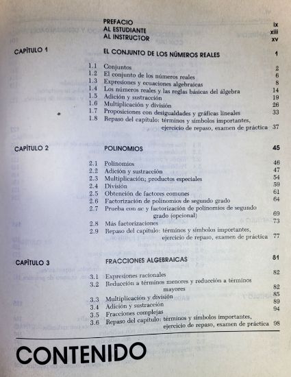 Imagen de Libro Álgebra, Raymond A. Barnett, Edit. McGraw Hill, Ed. 1ª