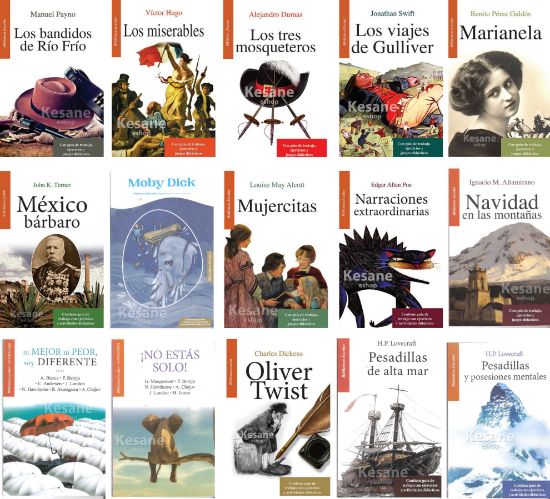 Imagen de Paquete 100 libros surtidos Biblioteca escolar EMU