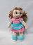Imagen de Muñeca amigurumi tejida a crochet 