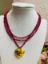Imagen de Audy Joyas Collar con Piedra  de  Cristal en color Rojo