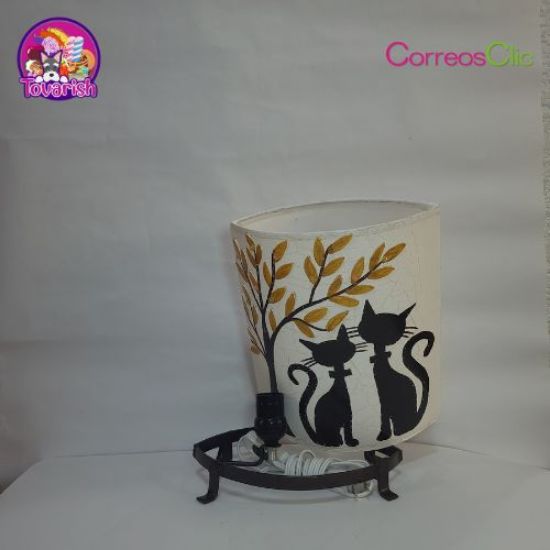 Imagen de Lámparas de buró de Papel Arroz Ovaladas