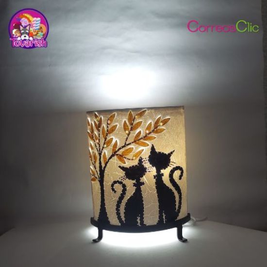 Imagen de Lámparas de buró de Papel Arroz Ovaladas