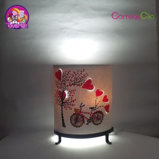 Imagen de Lámparas de buró de Papel Arroz Ovaladas