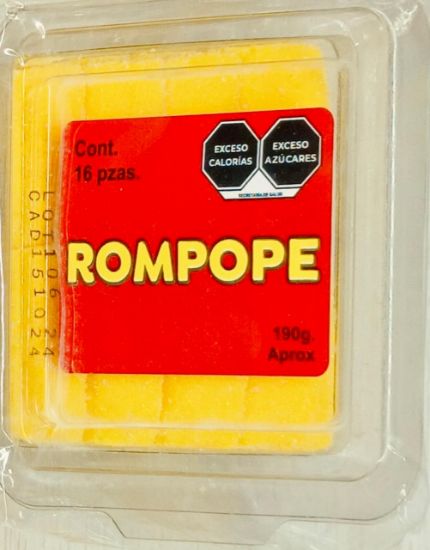 Imagen de Borrachitos gourmet sabor ROMPOPE