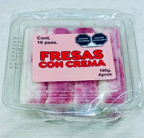 Imagen de Borrachitos gourmet de FRESAS CON CREMA