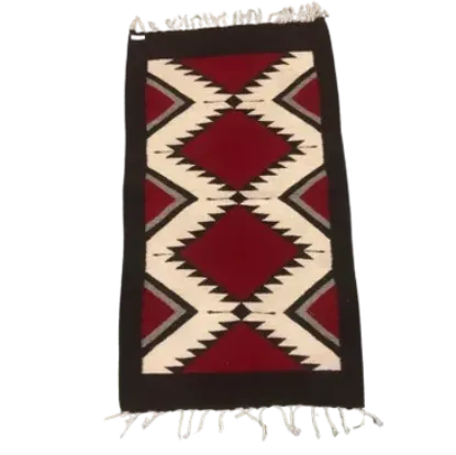 Imagen de tapete diamante rojo