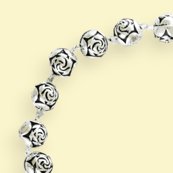 Imagen de Pulsera De San Benito 6mm, Decenario, Recuerdo. 50 Piezas.