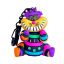 Imagen de By Mexico Llavero 3D Gato Cheshire