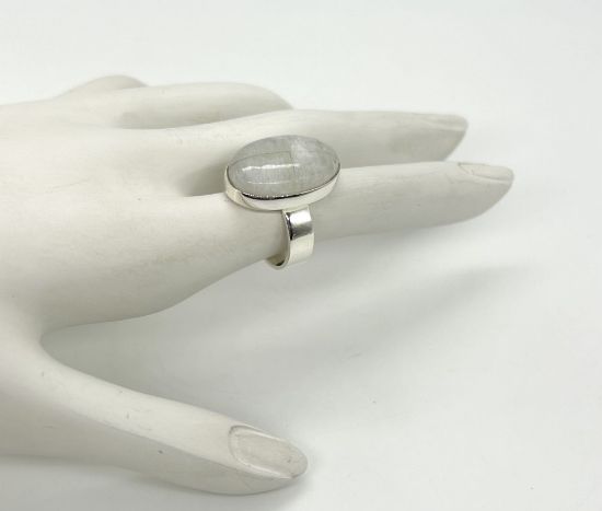Imagen de Anillo Cuarzo blanco.