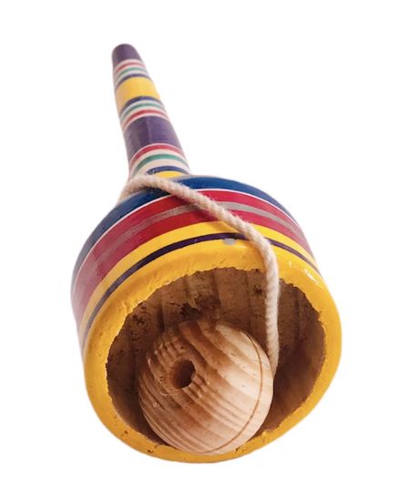 Imagen de 1 BALERO COPA DE MADERA - JUGUETE ARTESANAL MEXICANO