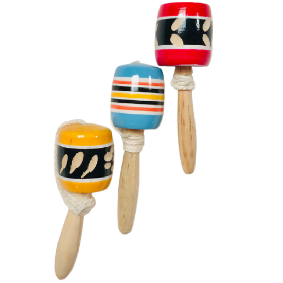 Imagen de 12 Piezas  Mini Baleros De Madera Juguete Típico Artesanal