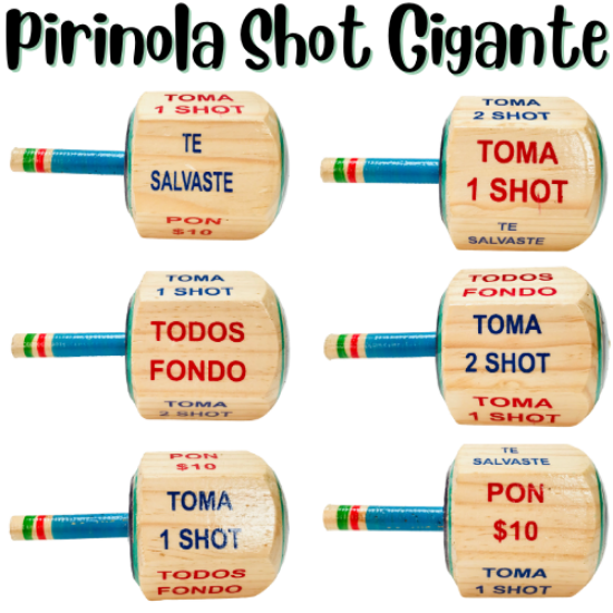 Imagen de 1 PIRINOLA GIGANTE TOMA TODO