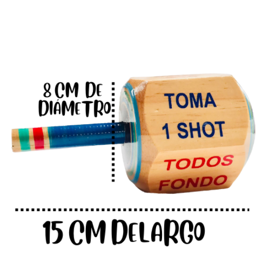 Imagen de 1 PIRINOLA GIGANTE TOMA TODO