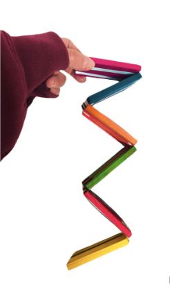 Imagen de 6 Tablitas Mágicas De Madera Juguete Mexicano