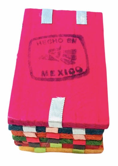 Imagen de 6 Tablitas Mágicas De Madera Juguete Mexicano