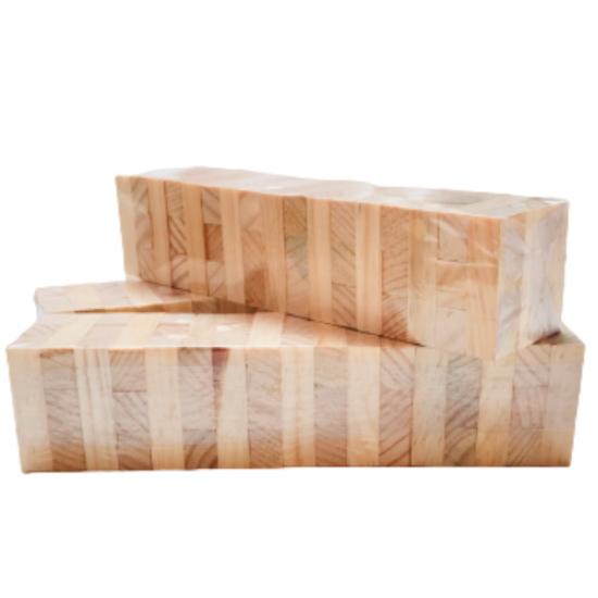 Imagen de 2 Torres De Bloques Naturales| Juego De Mesa | 20.5x4.5x4.5