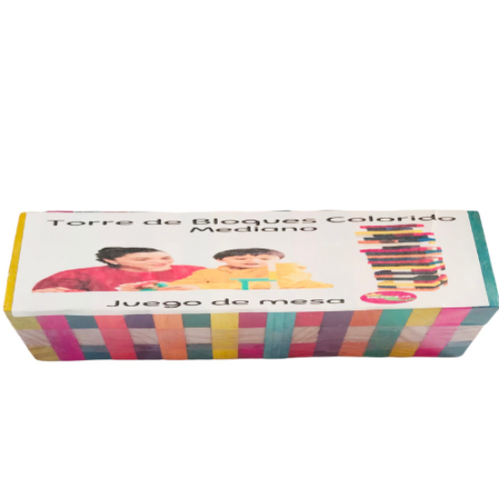Imagen de 3 Torres De Bloques | Colorido | Juego De Mesa |
