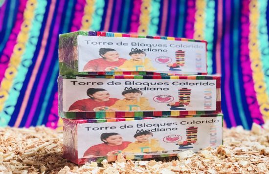 Imagen de 3 Torres De Bloques | Colorido | Juego De Mesa |