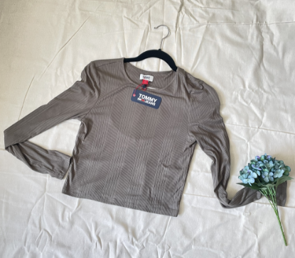 Imagen de Blusa manga larga escote posterior TOMMY HILFIGER