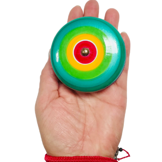 Imagen de 4 Yoyos De Madera / Juguetes Para Niños - Niñas