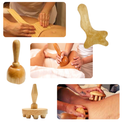 Imagen de Kit 3 Piezas Paquete De Madero Terapia En Madera Para El Cuerpo