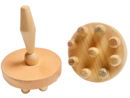 Imagen de Champiñón Madero terapia - 16 Alto X 12 Diámetro - Madera