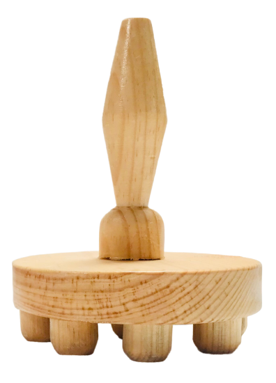 Imagen de Champiñón Madero terapia - 16 Alto X 12 Diámetro - Madera