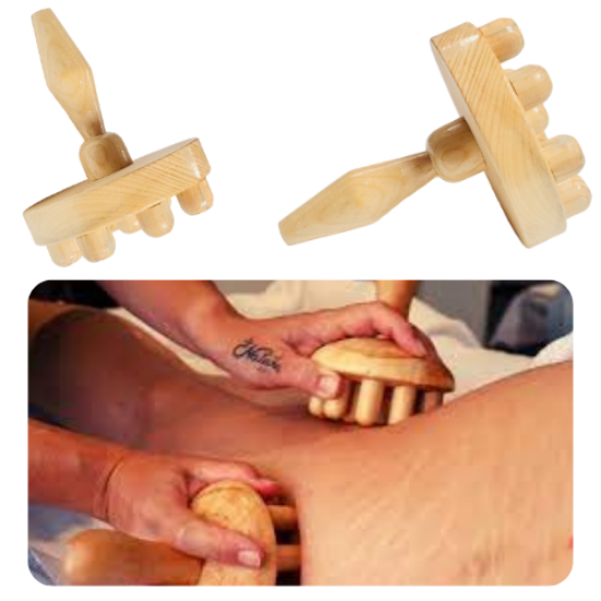 Imagen de Champiñón Madero terapia - 16 Alto X 12 Diámetro - Madera